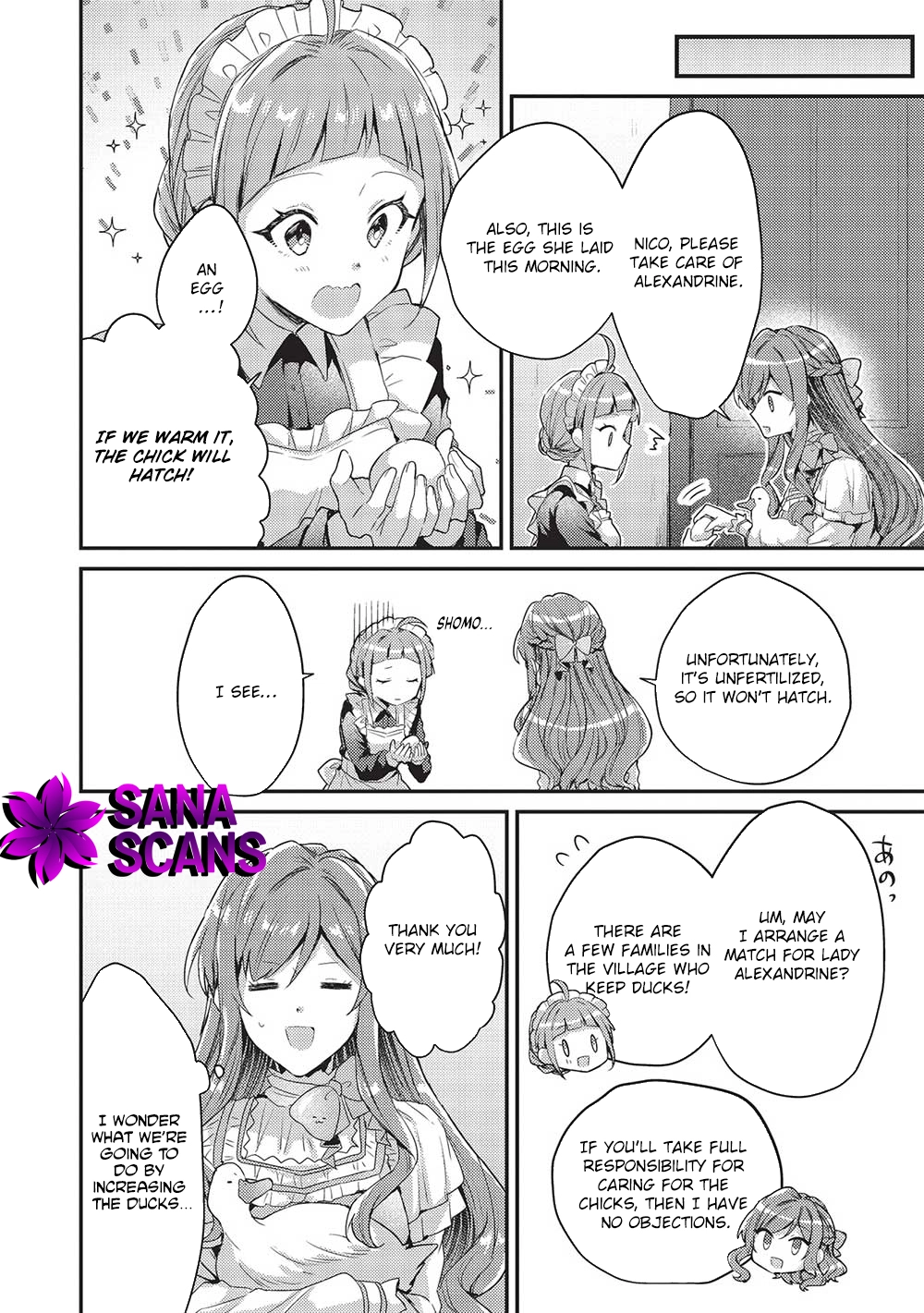 The Slime Duke and the Fallen Noble Lady’s Surprisingly Happy Engagement Chapter 9 - . Page 4